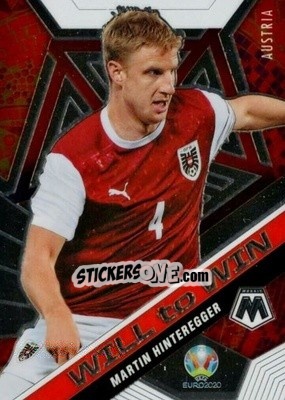 Sticker Martin Hinteregger - UEFA Euro 2020 Mosaic n. 1w - Panini