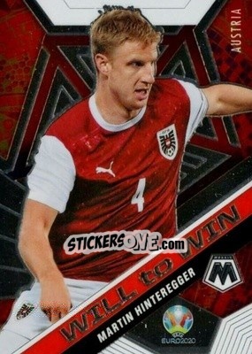 Sticker Martin Hinteregger - UEFA Euro 2020 Mosaic - Panini