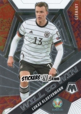 Sticker Lukas Klostermann - UEFA Euro 2020 Mosaic n. 9w - Panini