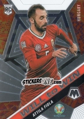 Sticker Attila Fiola - UEFA Euro 2020 Mosaic n. 10w - Panini