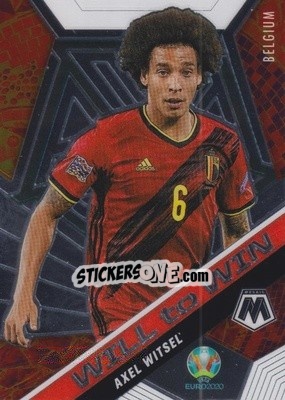 Sticker Axel Witsel - UEFA Euro 2020 Mosaic n. 25w - Panini