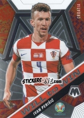 Sticker Ivan Perisic - UEFA Euro 2020 Mosaic n. 26w - Panini