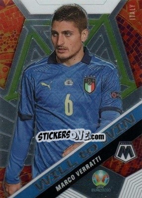 Sticker Marco Verratti - UEFA Euro 2020 Mosaic n. 31w - Panini