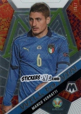 Figurina Marco Verratti - UEFA Euro 2020 Mosaic - Panini