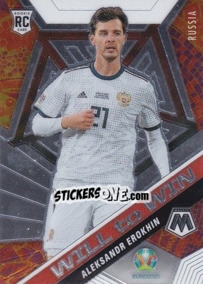 Sticker Aleksandr Erokhin - UEFA Euro 2020 Mosaic n. 35w - Panini