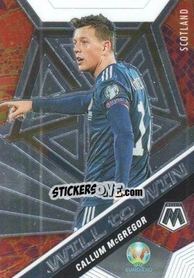 Sticker Callum McGregor - UEFA Euro 2020 Mosaic n. 36w - Panini