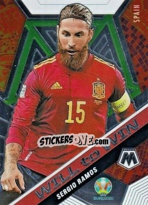 Sticker Sergio Ramos - UEFA Euro 2020 Mosaic - Panini