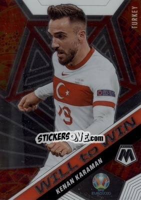 Sticker Kenan Karaman - UEFA Euro 2020 Mosaic n. 39w - Panini