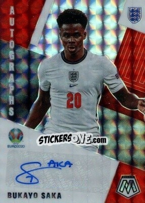 Sticker Bukayo Saka - UEFA Euro 2020 Mosaic n. 11a - Panini