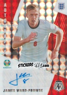 Sticker James Ward-Prowse - UEFA Euro 2020 Mosaic n. 13a - Panini