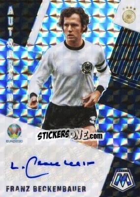Sticker Franz Beckenbauer - UEFA Euro 2020 Mosaic n. 16a - Panini
