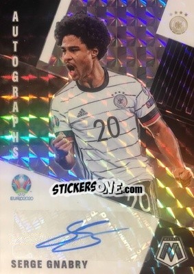 Sticker Serge Gnabry - UEFA Euro 2020 Mosaic n. 21a - Panini