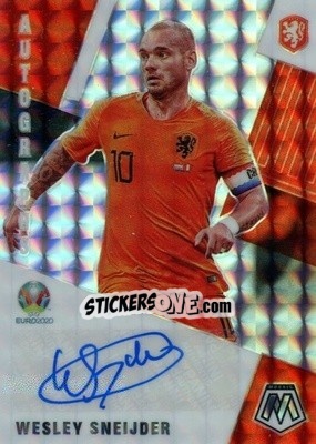 Sticker Wesley Sneijder - UEFA Euro 2020 Mosaic n. 26a - Panini