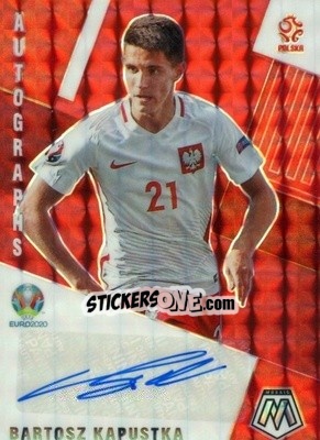 Sticker Bartosz Kapustka - UEFA Euro 2020 Mosaic n. 30a - Panini