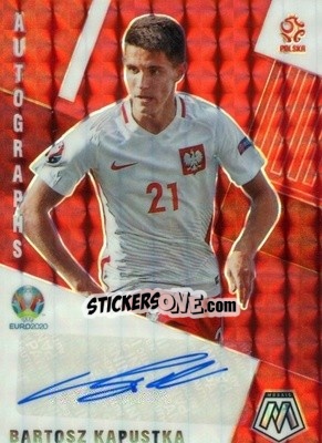 Cromo Bartosz Kapustka - UEFA Euro 2020 Mosaic - Panini