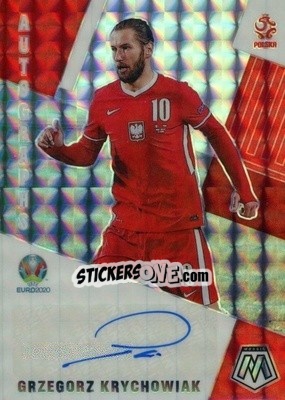 Sticker Grzegorz Krychowiak - UEFA Euro 2020 Mosaic n. 31a - Panini