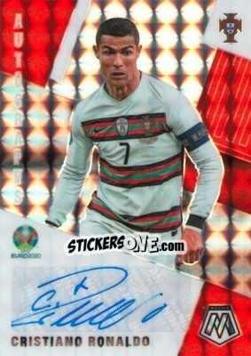 Sticker Cristiano Ronaldo - UEFA Euro 2020 Mosaic n. 35a - Panini