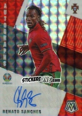 Sticker Renato Sanches - UEFA Euro 2020 Mosaic n. 37a - Panini