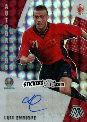 Sticker Luis Enrique - UEFA Euro 2020 Mosaic n. 41a - Panini