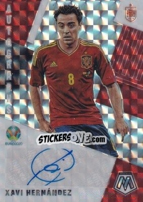 Cromo Xavi Hernandez - UEFA Euro 2020 Mosaic - Panini