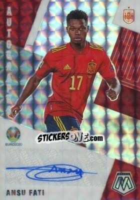 Sticker Ansu Fati - UEFA Euro 2020 Mosaic n. 46a - Panini