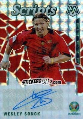 Sticker Wesley Sonck - UEFA Euro 2020 Mosaic n. 2sc - Panini