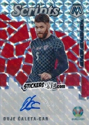Sticker Duje Caleta-Car - UEFA Euro 2020 Mosaic n. 4sc - Panini