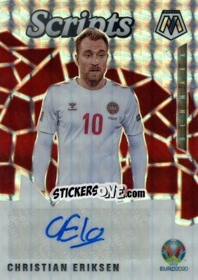 Cromo Christian Eriksen - UEFA Euro 2020 Mosaic - Panini