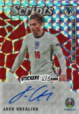 Sticker Jack Grealish - UEFA Euro 2020 Mosaic n. 13sc - Panini