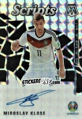 Sticker Miroslav Klose - UEFA Euro 2020 Mosaic n. 17sc - Panini