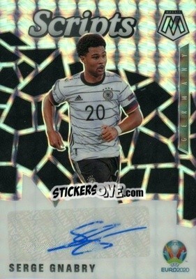 Sticker Serge Gnabry - UEFA Euro 2020 Mosaic n. 21sc - Panini