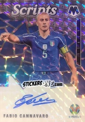 Sticker Fabio Cannavaro - UEFA Euro 2020 Mosaic n. 24sc - Panini
