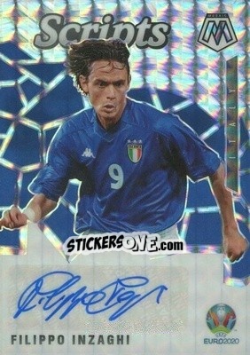 Cromo Filippo Inzaghi - UEFA Euro 2020 Mosaic - Panini