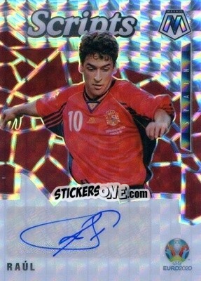 Sticker Raul González - UEFA Euro 2020 Mosaic n. 42sc - Panini