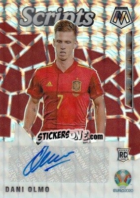 Sticker Dani Olmo - UEFA Euro 2020 Mosaic n. 44sc - Panini