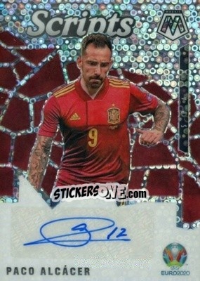 Sticker Paco Alcacer - UEFA Euro 2020 Mosaic n. 46sc - Panini
