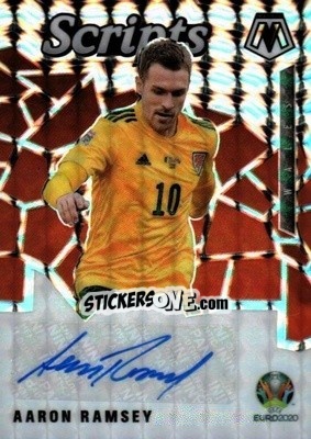 Sticker Aaron Ramsey - UEFA Euro 2020 Mosaic n. 50sc - Panini
