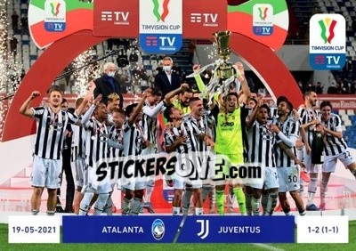 Figurina Juventus - Serie A TIM 2020-2021. Official Celebration Set - Panini