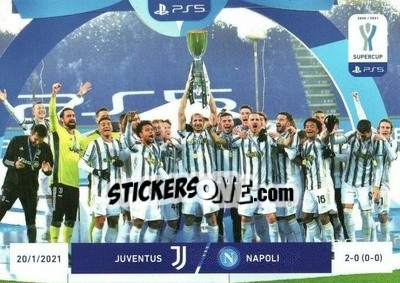 Sticker Juventus - Serie A TIM 2020-2021. Official Celebration Set - Panini