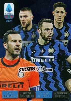 Sticker Inter - Serie A TIM 2020-2021. Official Celebration Set - Panini