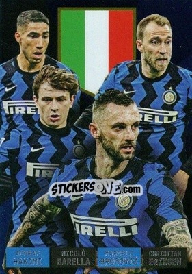 Figurina Inter - Serie A TIM 2020-2021. Official Celebration Set - Panini