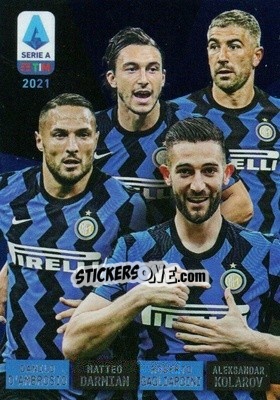 Sticker Inter - Serie A TIM 2020-2021. Official Celebration Set n. CS7 - Panini