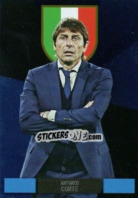 Figurina Antonio Conte - Serie A TIM 2020-2021. Official Celebration Set - Panini