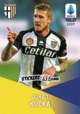 Sticker Juraj Kucka - Serie A TIM 2020-2021. Official Celebration Set - Panini