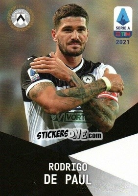 Sticker Rodrigo De Paul - Serie A TIM 2020-2021. Official Celebration Set n. CS29 - Panini