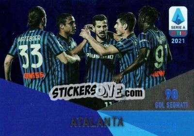 Sticker Atalanta - Serie A TIM 2020-2021. Official Celebration Set - Panini