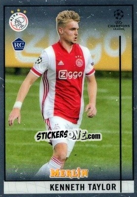 Sticker Kenneth Taylor - UEFA Champions League & Europa League Chrome 2020-2021 - Topps Merlin