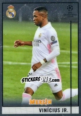 Sticker Vinicius Jr. - UEFA Champions League & Europa League Chrome 2020-2021 - Topps Merlin