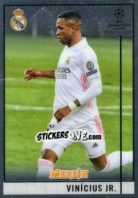 Sticker Vinicius Jr. - Uefa Champions League & Europa League Chrome 2020-2021 n. 79 - Topps Merlin