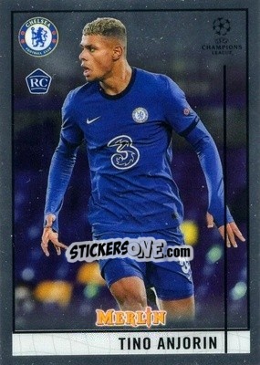 Sticker Tino Anjorin - Uefa Champions League & Europa League Chrome 2020-2021 n. 86 - Topps Merlin